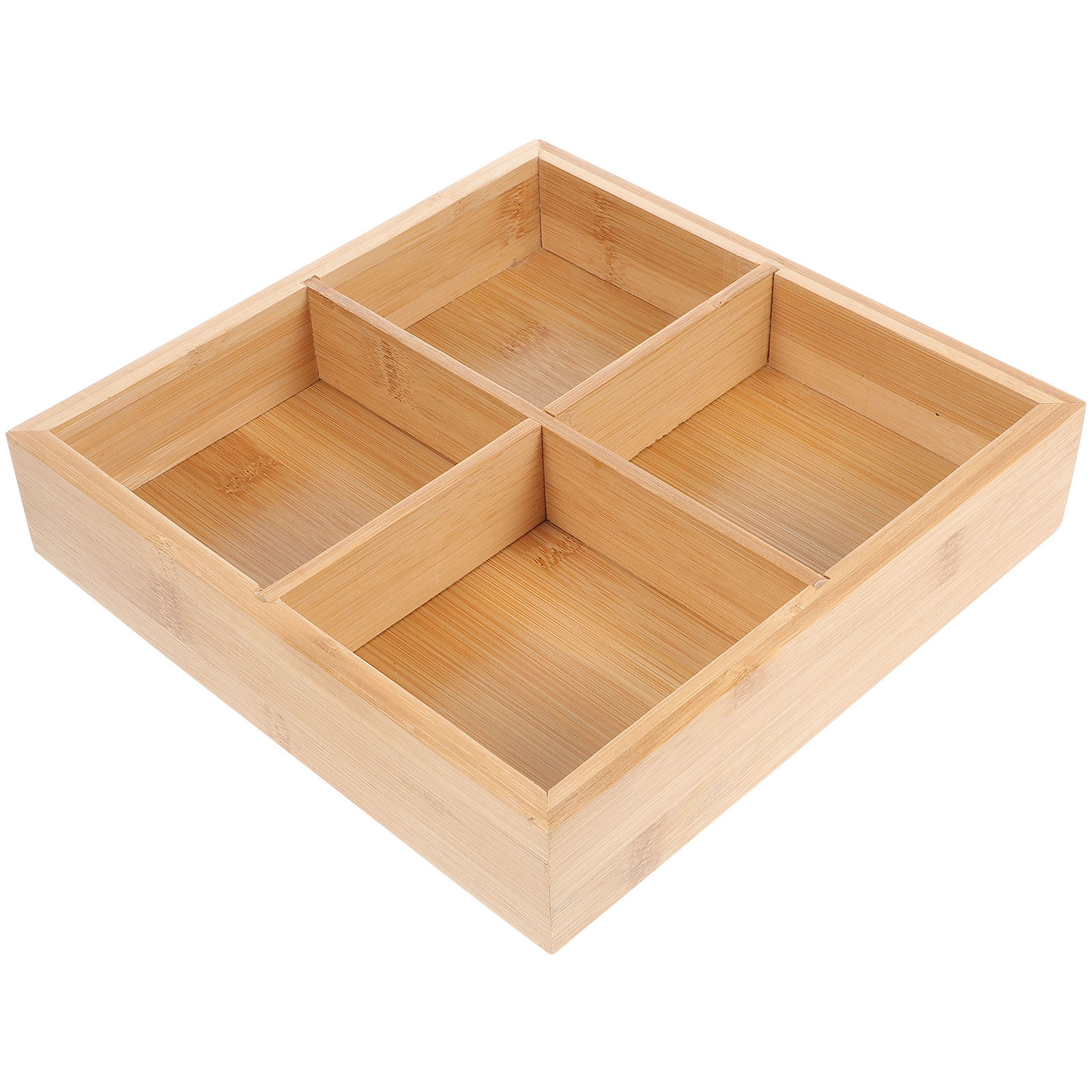 ถาดเสิร์ฟไม้ไผ่พร้อม 6 ช่องสำห - Food Snacks For Party บทวิจารณ์และราคา