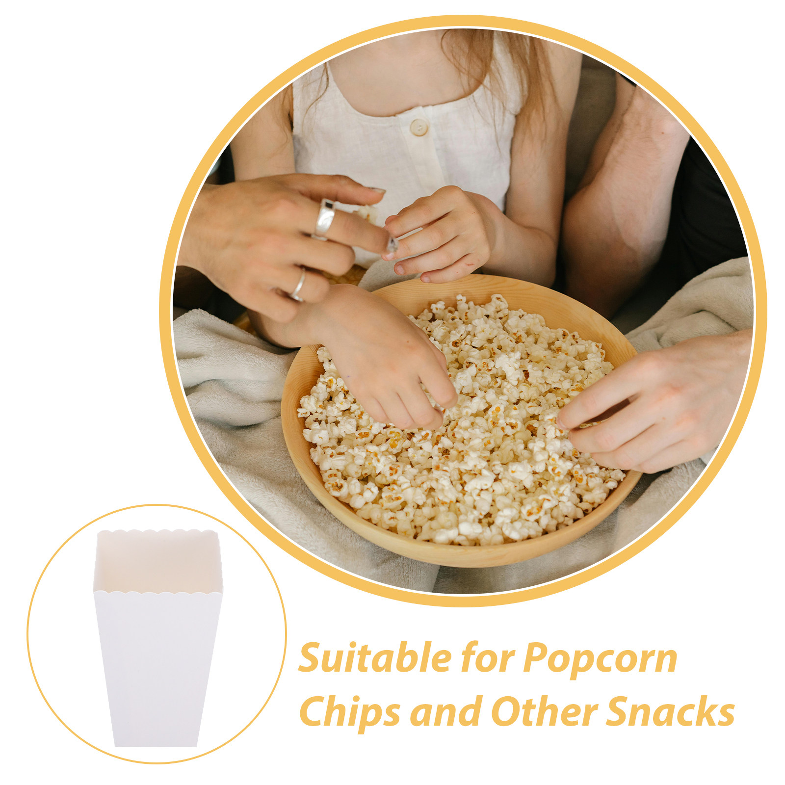 กล่องป๊อปคอร์นแบบใช้แล้วทิ้งสำ - Food Snacks For Party บทวิจารณ์และราคา