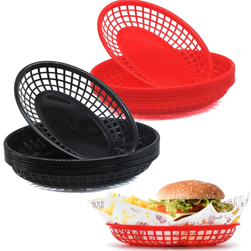 พลาสติก Fast ตะกร้าอาหารรูปไข่ - Food Snacks Basket บทวิจารณ์และราคา