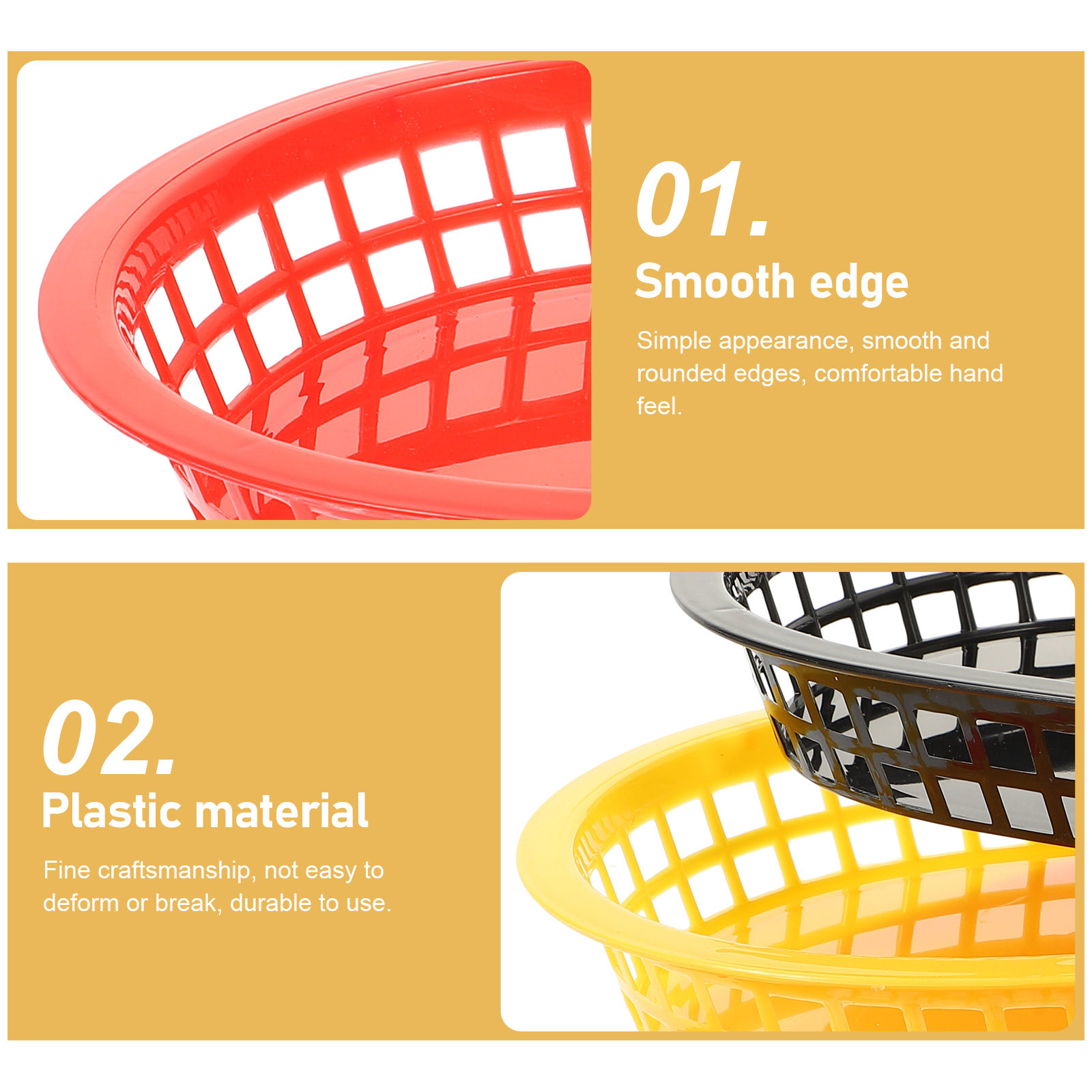 ตะกร้าทอดไก่ 6 ชิ้น อเนกประสงค - Food Snacks Basket บทวิจารณ์และราคา