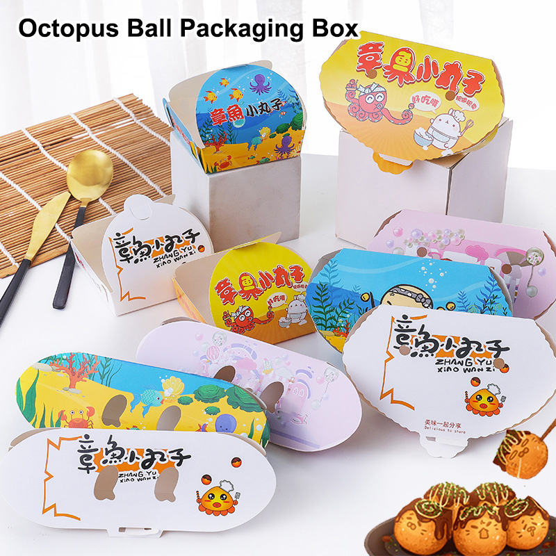 กล่องบรรจุภัณฑ์ทาโกะยากิแบบใช้ - Food In Japanese Snacks บทวิจารณ์และราคา