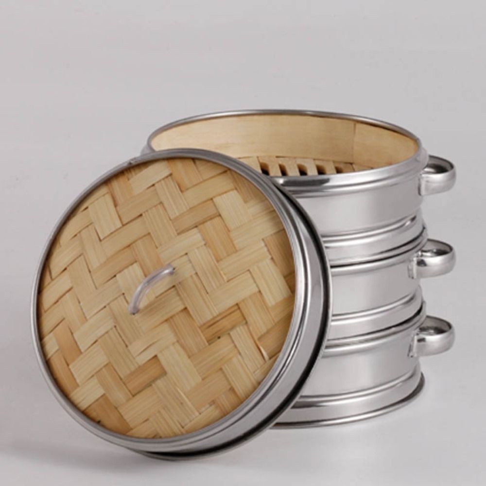 ตะกร้าสแตนเลส kukusan bambu ไม - Food Snacks Basket บทวิจารณ์และราคา