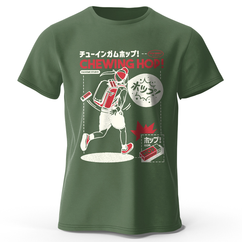 เสื้อยืดพิมพ์ลายขนมญี่ปุ่นวาดด - Food In Japanese Snacks บทวิจารณ์และราคา
