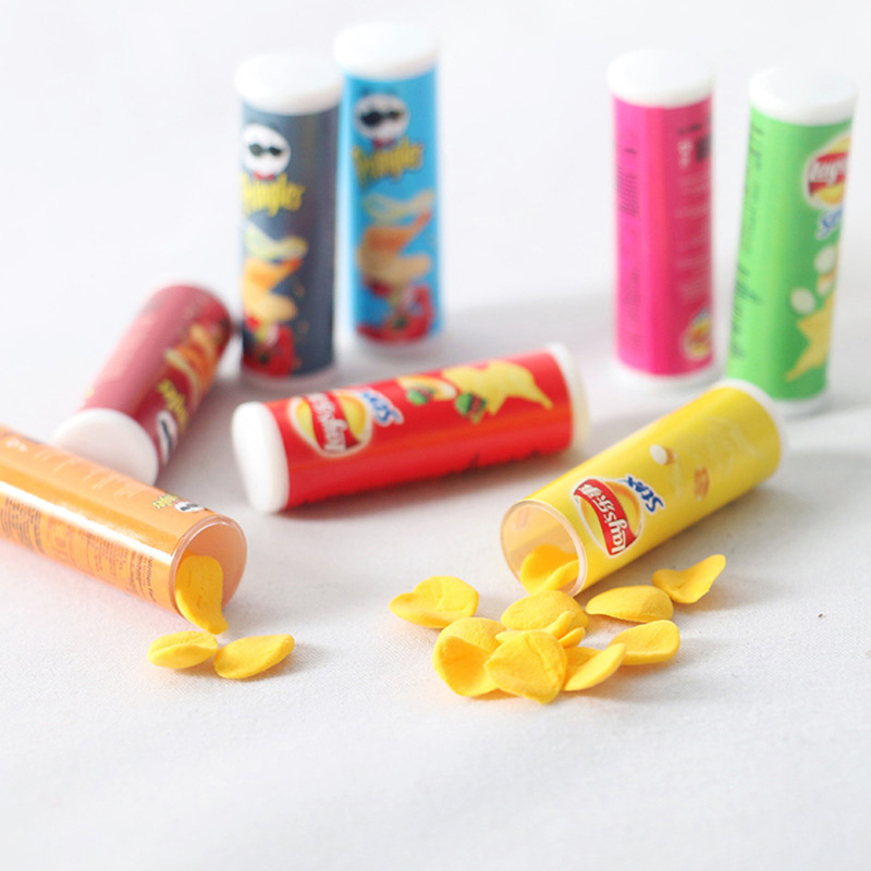 ชุดของเล่นขนาดจิ๋ว 4 ชิ้น/เซ็ต - Food Snacks Chips บทวิจารณ์และราคา