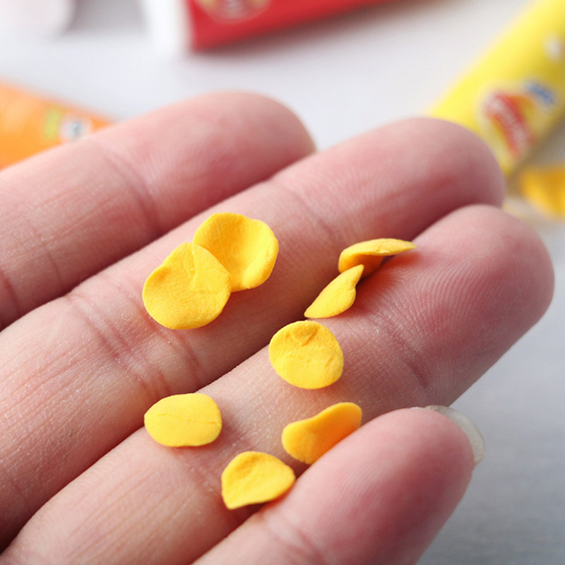 ชุดของเล่นขนาดจิ๋ว 4 ชิ้น/เซ็ต - Food Snacks Chips บทวิจารณ์และราคา