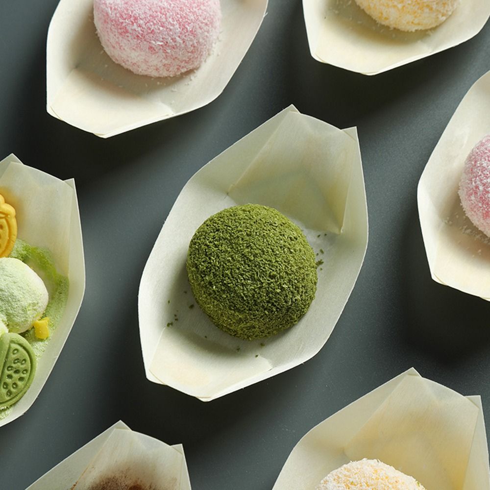 จานไม้รูปเรือแบบใช้แล้วทิ้ง 50 - Food In Japanese Snacks บทวิจารณ์และราคา