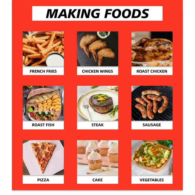 หม้อทอดไร้น้ำมันขนาด 10 ลิตร ส - Food Snacks Healthy บทวิจารณ์และราคา