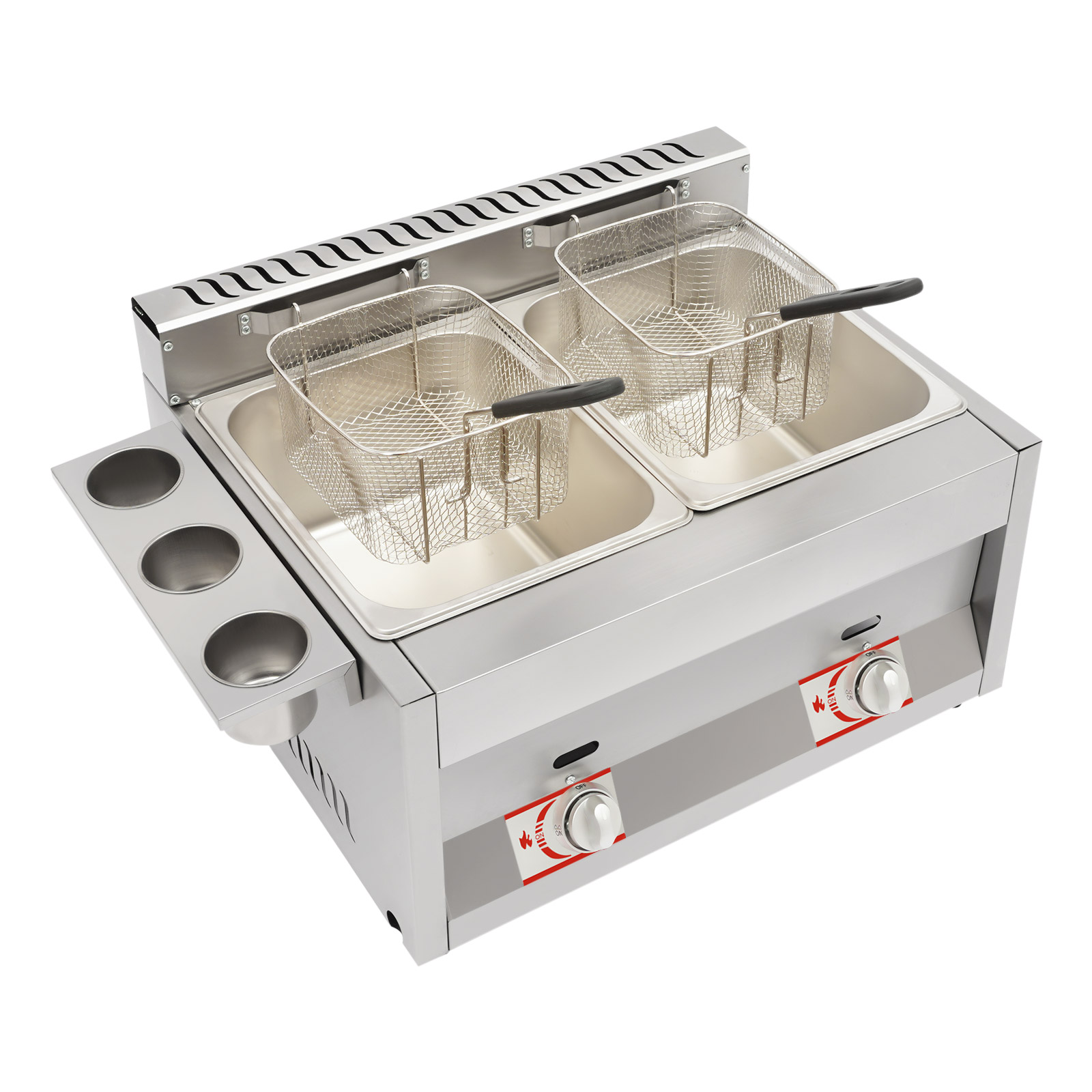 เครื่องทอดแบบใช้แก๊ส LPG 2 ถัง - Food Snacks Basket บทวิจารณ์และราคา