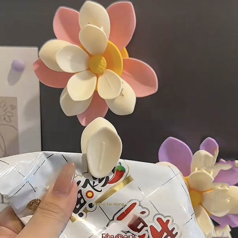 แม่เหล็กติดตู้เย็นรูปดอกบัวอ่อ - Food Good Snacks บทวิจารณ์และราคา