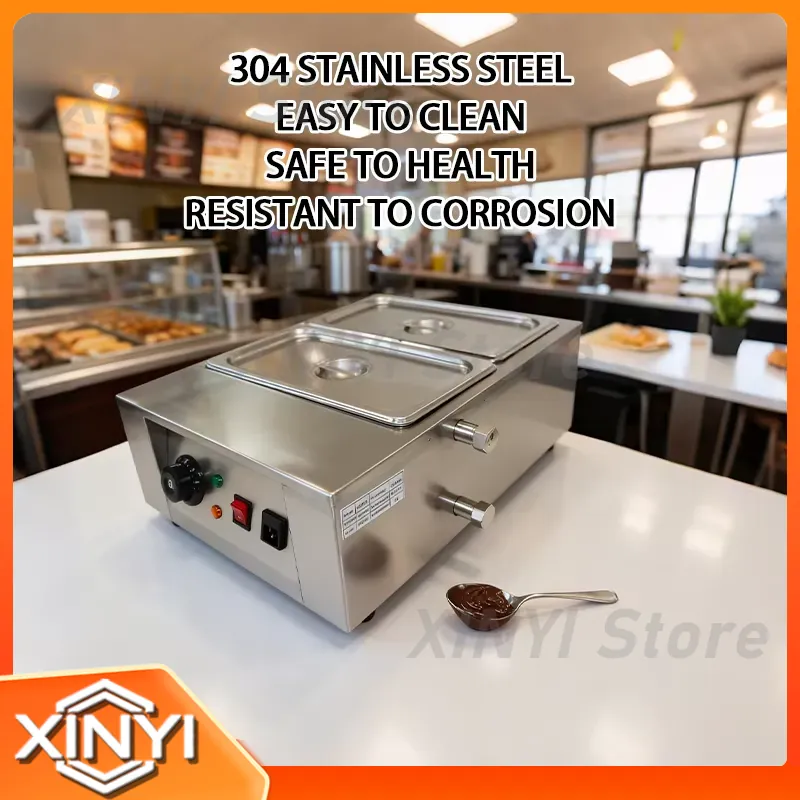 เครื่องละลายช็อกโกแลตสแตนเลส 1 - Snacks Food Warmer บทวิจารณ์และราคา