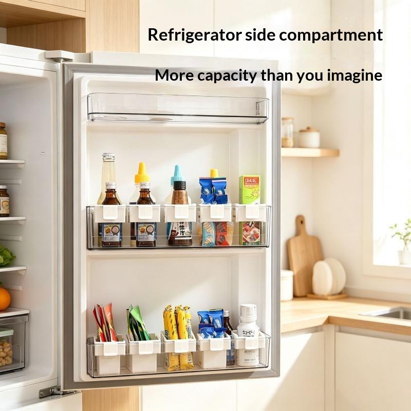 ตะกร้าเก็บของติดประตูตู้เย็น ต - Food Snacks Basket บทวิจารณ์และราคา
