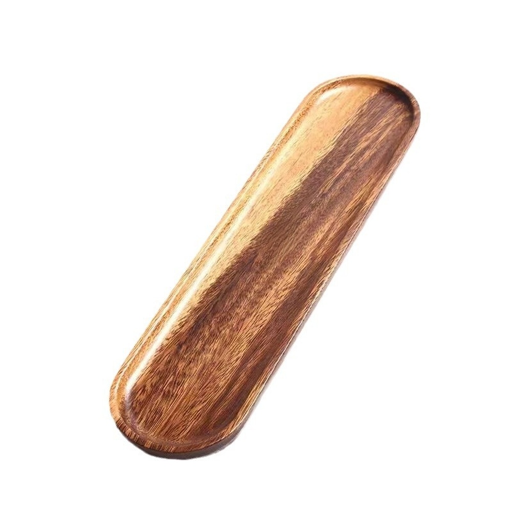 ถาดไม้วอลนัท ภาชนะใส่อาหาร รูป - Food In Japanese Snacks บทวิจารณ์และราคา