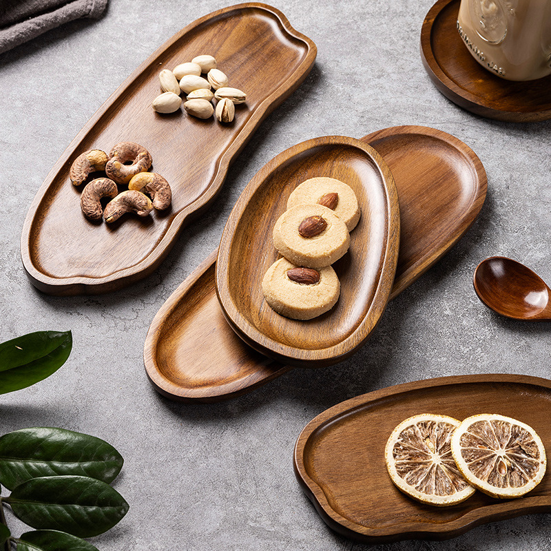 ถาดอาหารไม้เนื้อแข็ง ทรงกลม ทร - Food In Japanese Snacks บทวิจารณ์และราคา