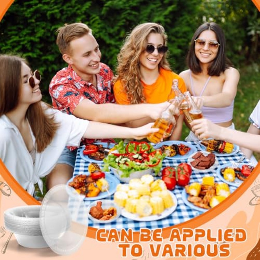ชุด 30 ใบ ชามพลาสติกแบบใช้แล้ว - Food Snacks For Party บทวิจารณ์และราคา