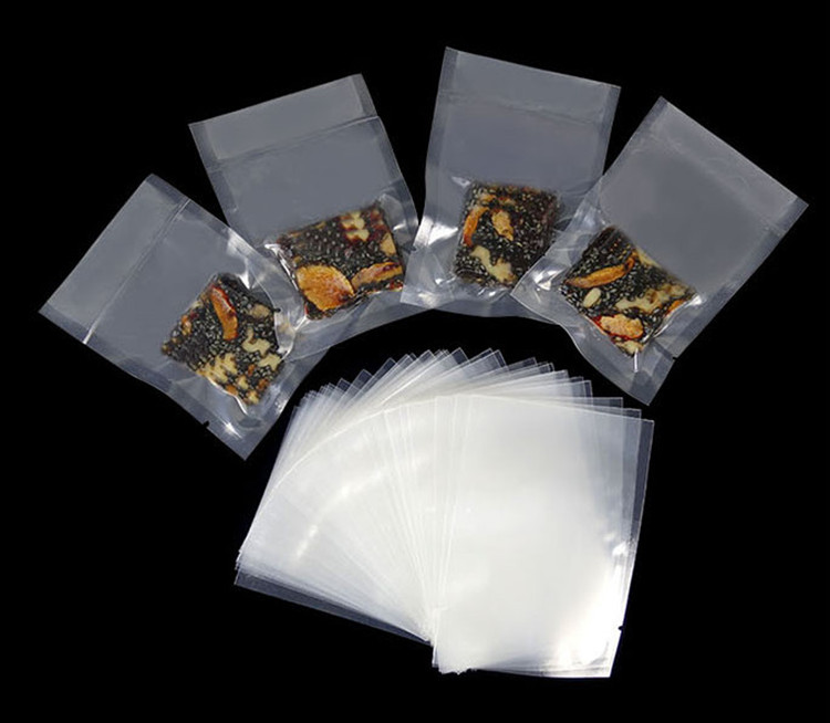 ถุงพลาสติกใสแบบเปิดด้านบน 100  - Logo Food Snack บทวิจารณ์และราคา