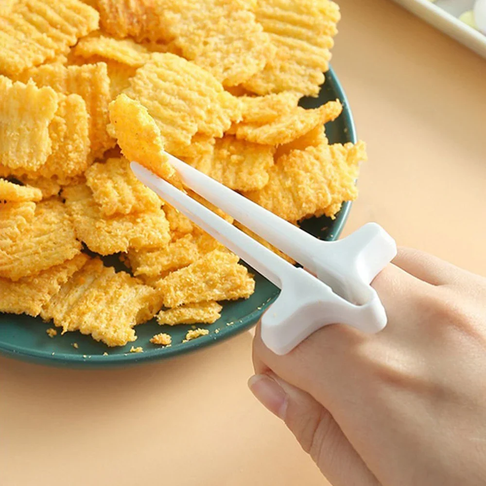 ตะเกียบแบบหนีบสำหรับคนขี้เกียจ - Snacks Food Video บทวิจารณ์และราคา