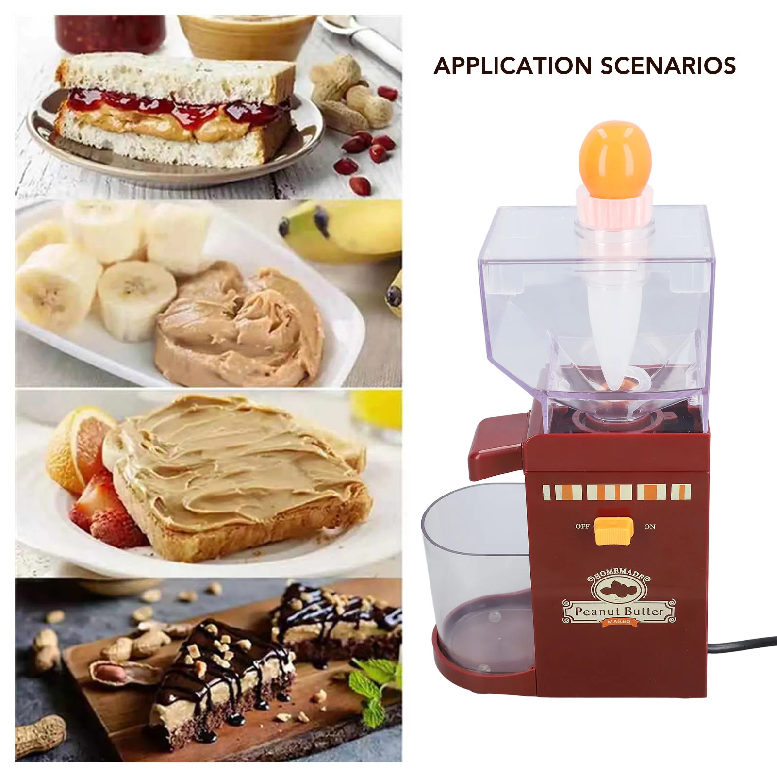 เครื่องบดเนยถั่วไฟฟ้าสำหรับใช้ - Peanut Butter Snack บทวิจารณ์และราคา