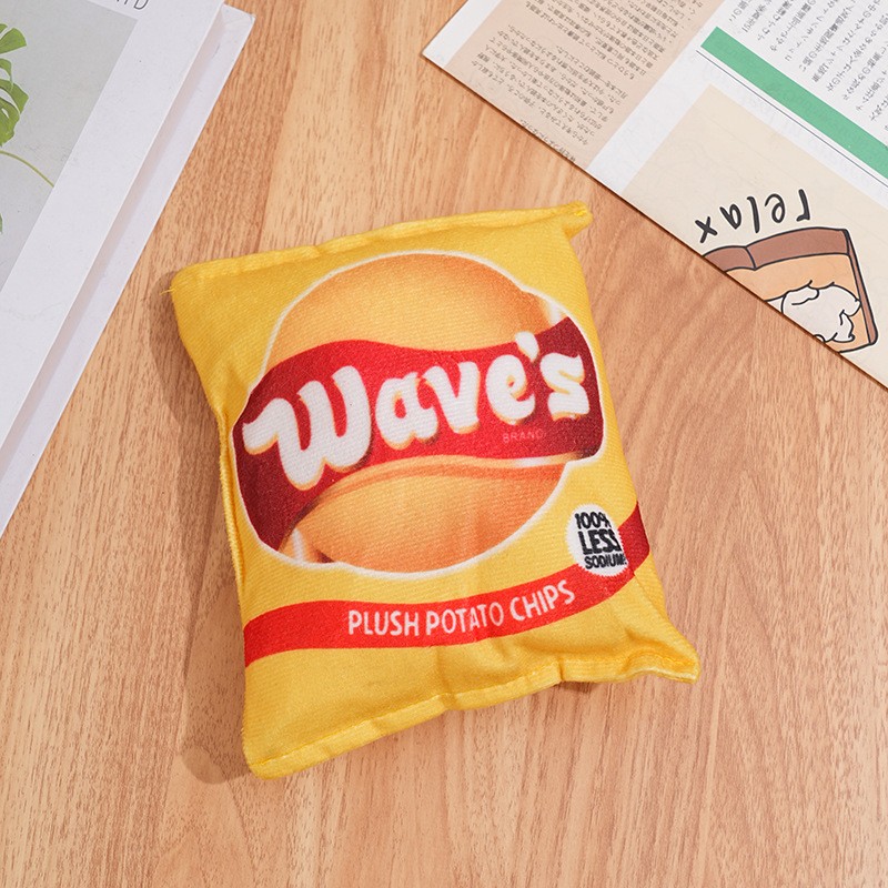 ของเล่นสุนัข ของเล่นขนมสุดสร้า - Food Snacks Chips บทวิจารณ์และราคา