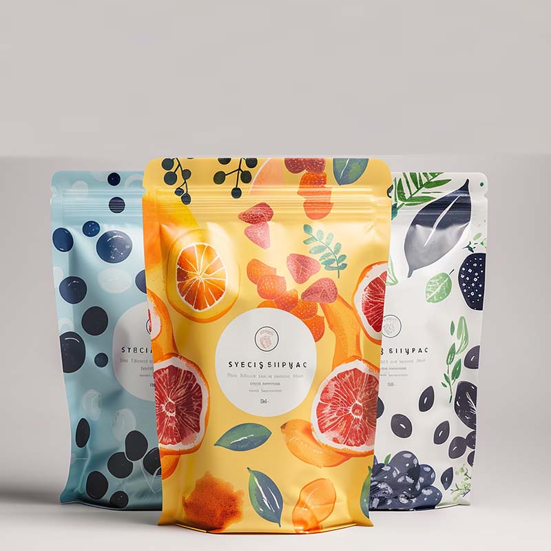 ถุงบรรจุภัณฑ์อาหารแบบกำหนดเองพ - Logo Food Snack บทวิจารณ์และราคา