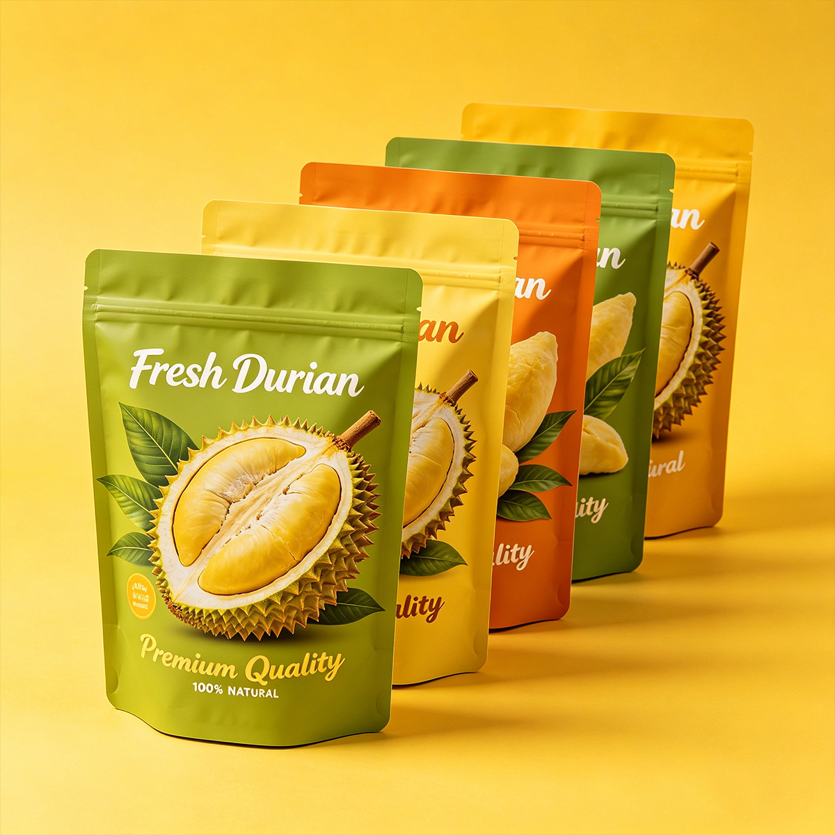 ถุงบรรจุภัณฑ์อาหารแบบกำหนดเองพ - Logo Food Snack บทวิจารณ์และราคา