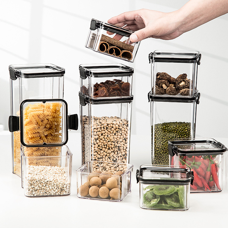 โถปิดผนึกสำหรับเก็บธัญพืชต่างๆ - Food Good Snacks บทวิจารณ์และราคา