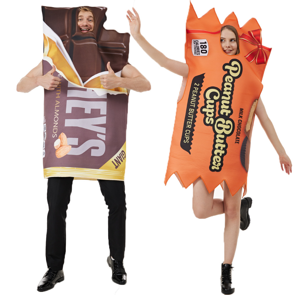 ชุดคอสเพลย์คู่รักตลกสำหรับผู้ใ - Peanut Butter Snack บทวิจารณ์และราคา